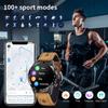 LIGE Biznesowy Smartwatch Męski Połączenia Bluetooth Monitor Zdrowia Wodoodporny IP67 Tracker Fitness Inteligentna Opaska Zegarek Smartwatch 2024 2