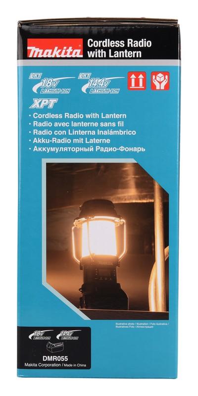 Odbiornik Radiowy Z Latarką 18V Am/Fm - M Dmr055