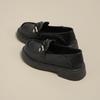 White small leather shoes women's new spring and autumn versatile J college style with skirt versatile thick sole