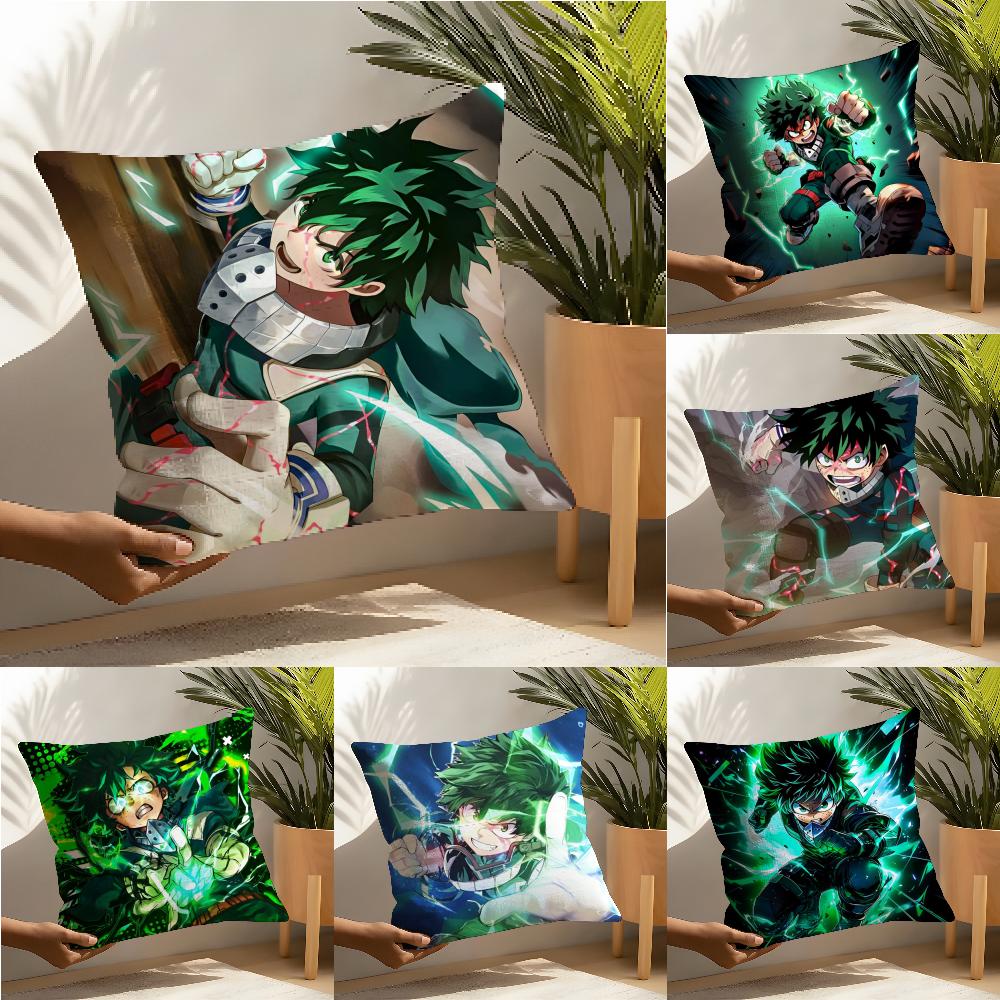 My Hero Academia - Boku No Hero Academia Pillow Case Linen Cushion Covers For Decorative Sofa Home Pillows Case