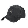 My Chemical Romance Meowical Romance  Baseball Caps Casual Distressed Denim Washed Headwear Travel Adjustable Caps Hat