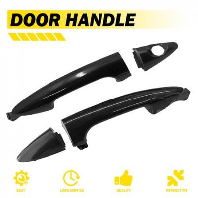 2Pcs Rear Front Right Exterior Outer Door Handle for Hyundai Accent 2012-2017 EV