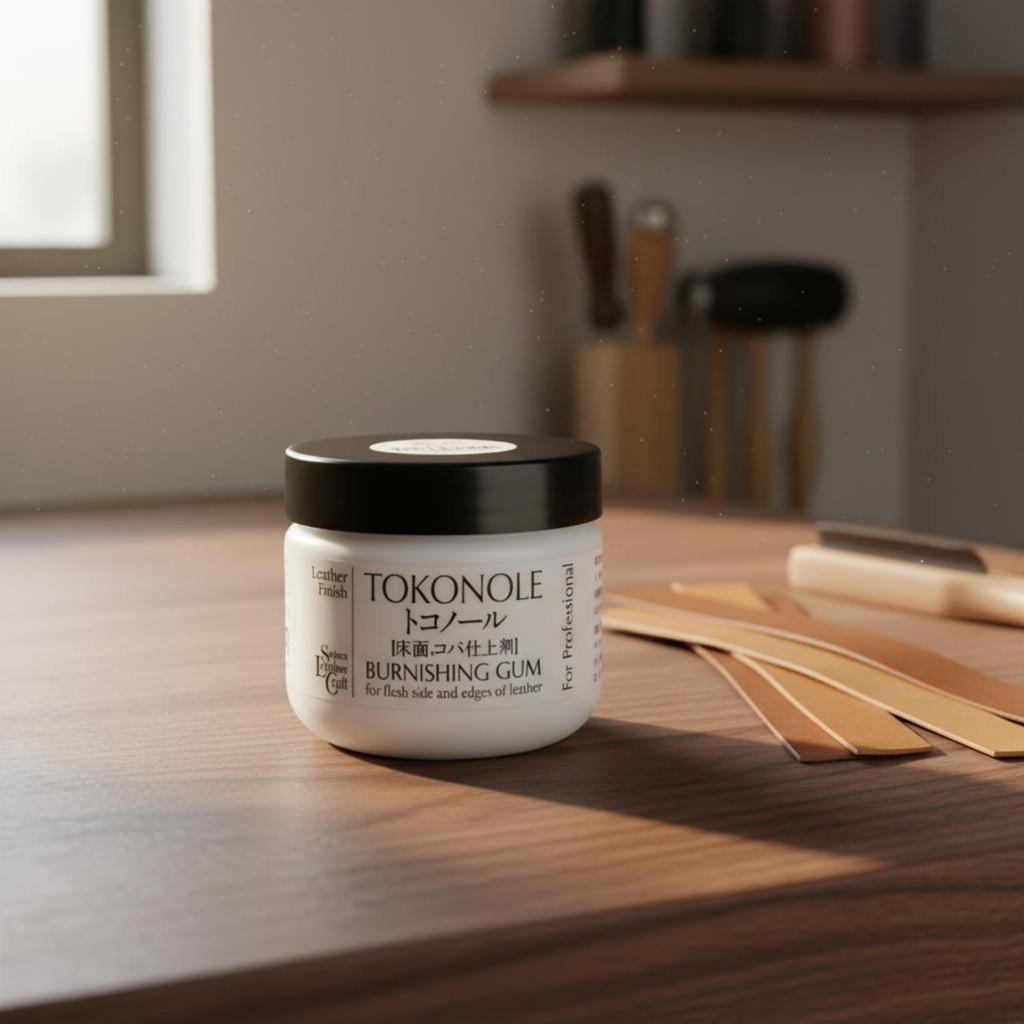 120 G Leather Burnishing Gum Easy to Polish Border Paste for