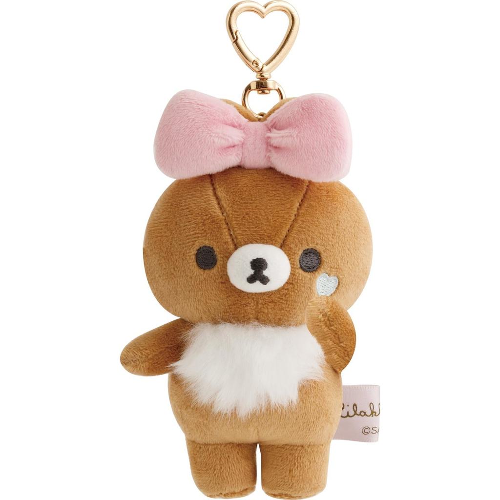 San-X Rilakkuma Dangling Plush Doll Chairoikoguma MV58701