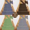 1 Piece 55x20cm Self-adhesive Step Staircase Area Rugs Non-Slip Wear-resistant Stair Tread Mat Floor Protector Carpets Door Mat