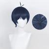 Περούκα Cosplay Anime Isagi Yoichi Κοντή Μαύρη/Μπλε Περούκες Cosplay Ανθεκτικές στη Θερμότητα Περούκες Yoichi Isagi Πάρτι Αποκριών Συνθετικές Περούκες