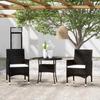 VidaXL 3-Piece Garden Dining Furniture Patio Dining Set Table and Chairs Dining Set Garden Furniture 3058478