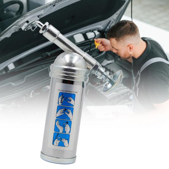 

Масляный насос 80cc, портативный ручной пресс, мини-полированный матовый противоскользящий антикоррозионный насос для смазки из цинкового сплава, мастерская