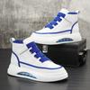 Fashion men luxury fashion platform boots original leather white shoes  designer street style sneakers stylish ankle botas hombre
