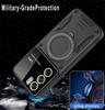 For OPPO Reno 12 Pro 5G Case Shockproof Armor Magnetic Phone Cases for Reno 12Pro Reno12 Pro 5G Stand Holder Ring Back Cover