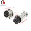 1Pair GX12 GX16 GX20 2/3/4/5/6/7/8/9/10/12/14/15Pin 16mm Male Female Aviation Connector Screw Plug Panel Mount Circular Socket