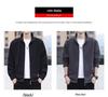 Men's Spring/Autumn Stand Collar Sherpa Fleece Hoodie Cardigan