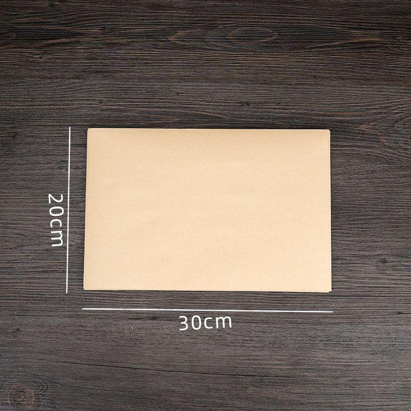 

Kraft Paper Disposable Oil-Absorbing Table Mat for Roast Duck and Pastry Packaging