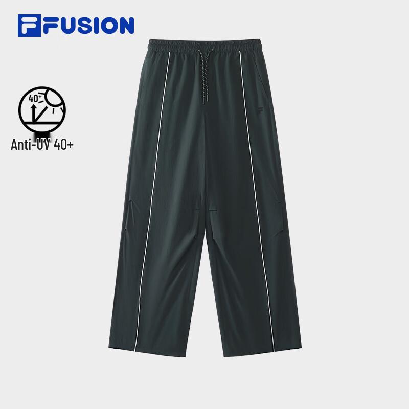 FILA FUSION Women's Loose Wide-Leg Woven Pants