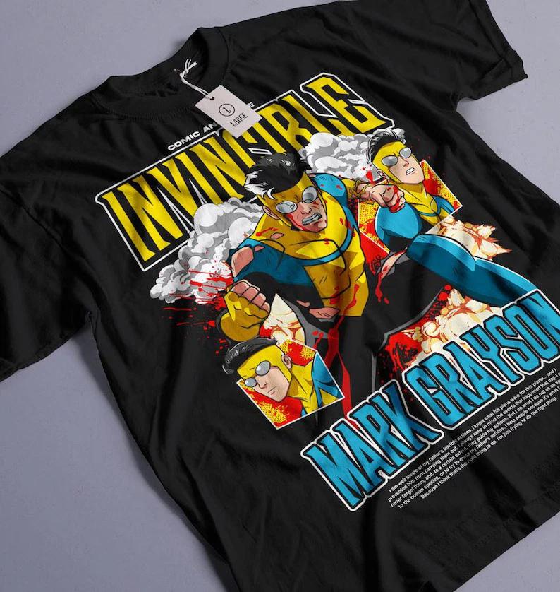 Mvc Clash Of Super Heroes Half Portraits Premium Unisexga Anime Unisex TShirt S