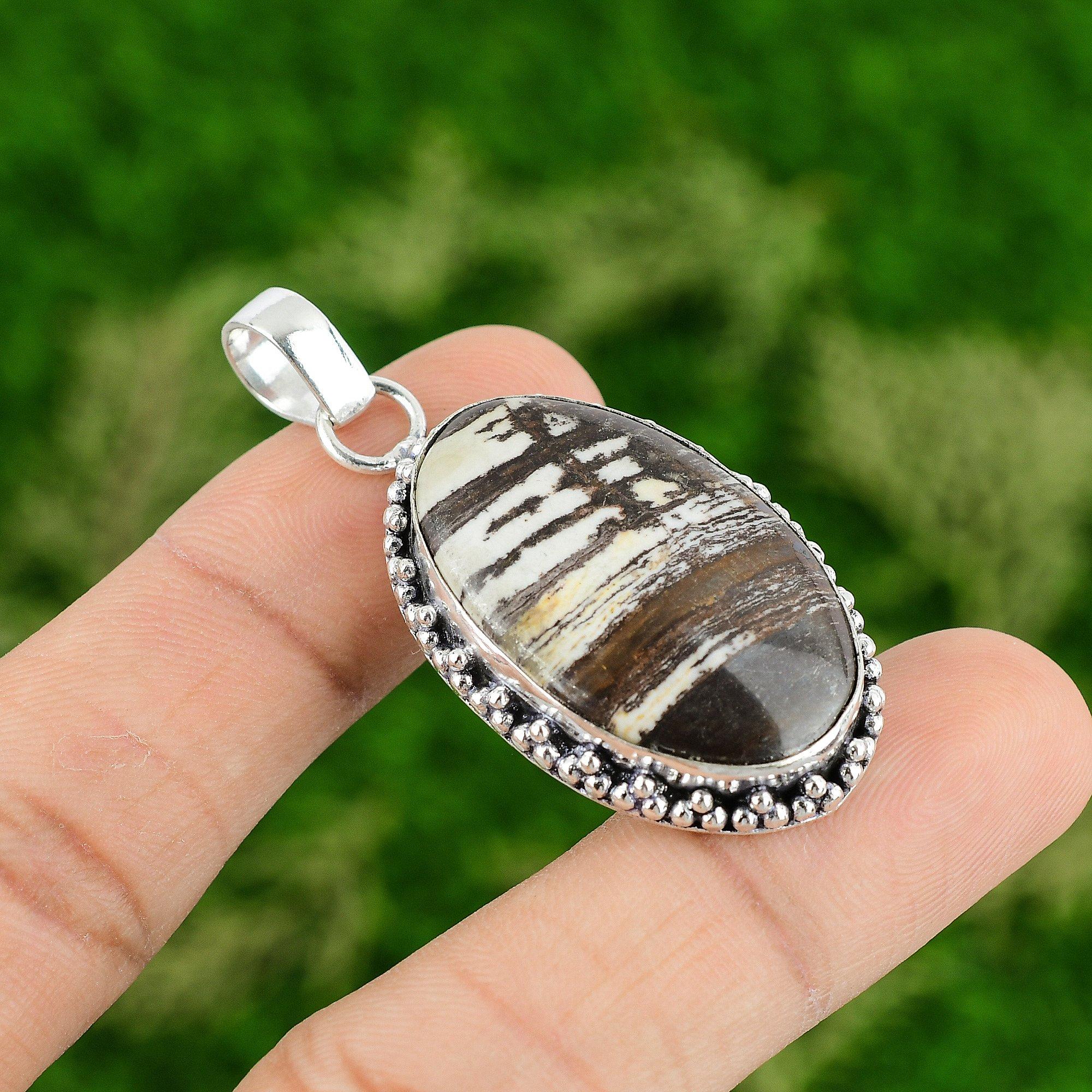 

Кулон из кокосовой яшмы, Ювелирное изделие ручной работы, Кулон из стерлингового серебра 925 пробы, Новый кулон, Подарки на годовщину