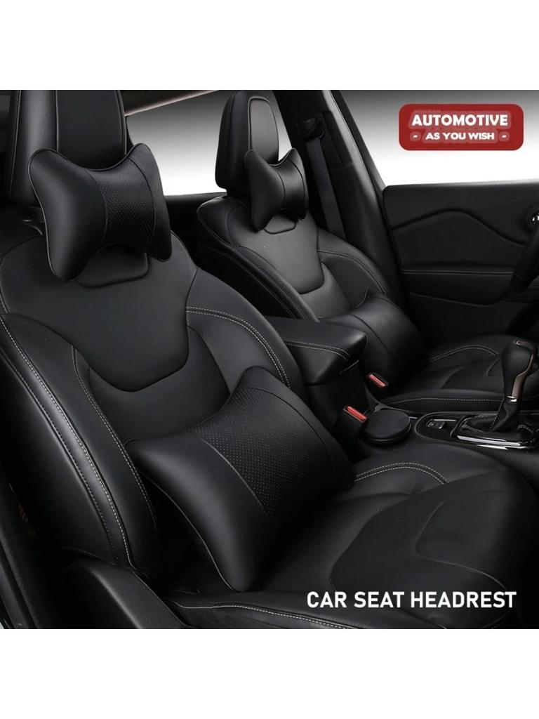 New Car Seat Headrest Restraint Auto Safety Head Neck Rest Pillow Cushion Pad Breathable Mesh Car Seat Neck Protector Pillow