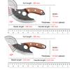 Stainless Steel Forged Kitchen Knife Meat Cleaver Boning Knife with Bottle Opener Pocket Multifunctional Knife With Knife Cover