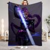 Huntrix Blankets K Pop Demon Hunters Rumi Zoey Mira Soft Warm Throw Blanket Kids Living Room Couch Sofa Bed Christmas Giftsmas