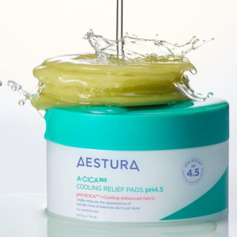 AESTURA A-Cica365 Soft Calming Pad pH4.5 60 Sheets (110ml)
