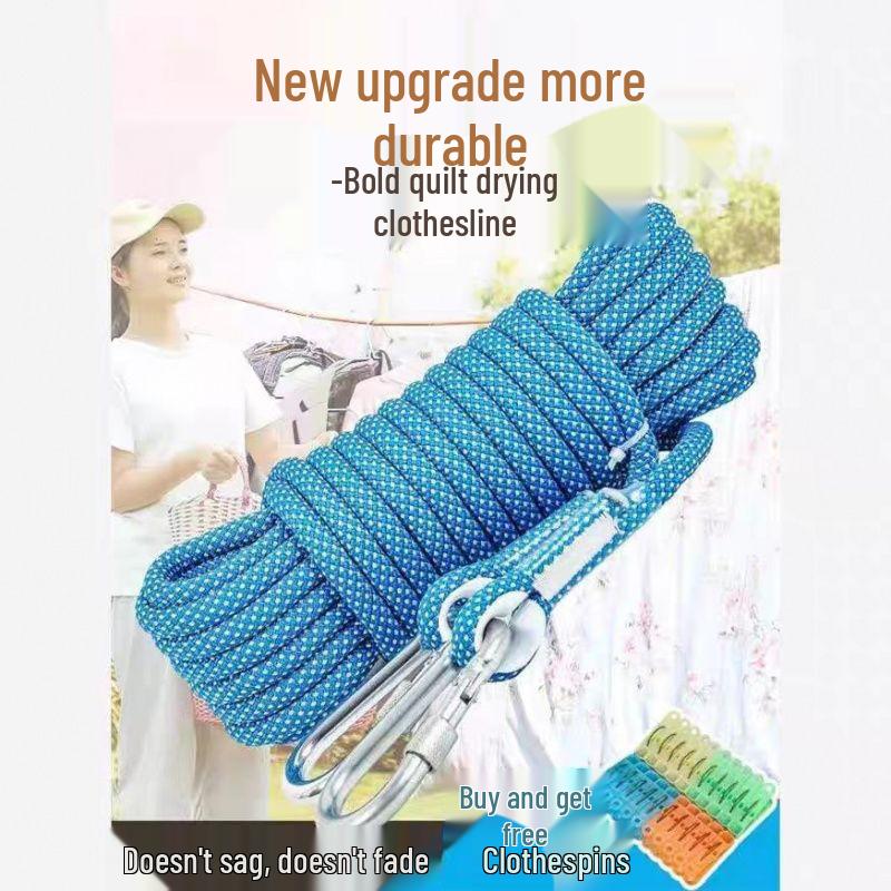 Thickened Outdoor Clothesline Rope for Drying Quilts and Clothes