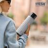 TYESO Striped Vacuum Flasks 500/750ML Stainless Steel Insulated Bottle Keep Hot/Cold Water Cup Outdoor Sports/Travel Drinkware