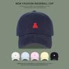 Spring And Autumn Simple Bear Embroidered Baseball Cap Men'S And Women'S Four Seasons Casual Versatile Cap Couple Hat Sun Hat