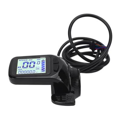 Electric Bicycle LCD Display Thumb Throttle 2 In 1 Speed Meter Accelerator Scooter Bike Accessories