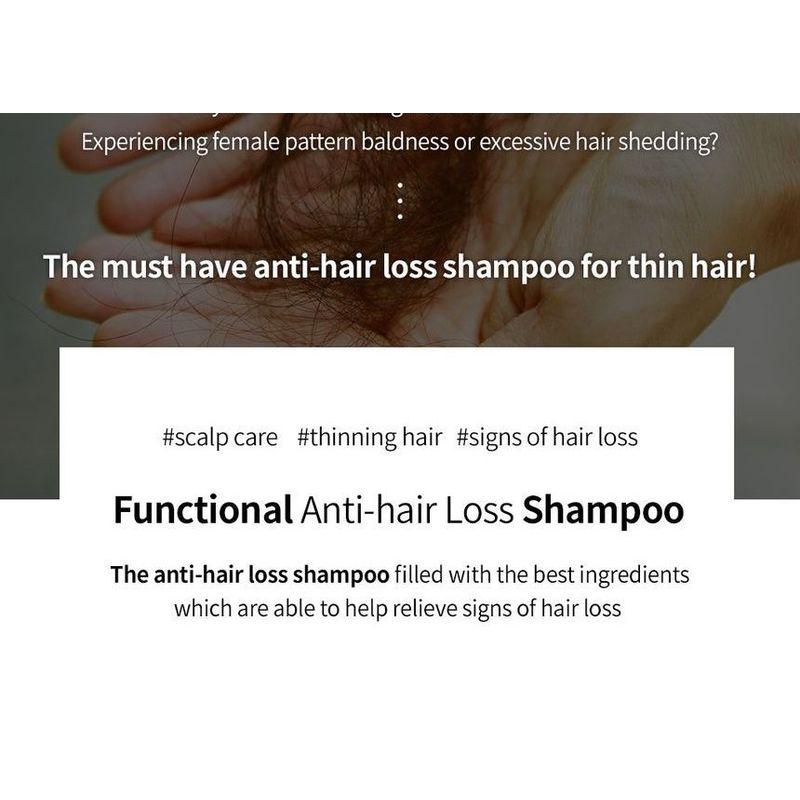 Lador - Dermatical Hair Loss Shampoo For Thin Hair