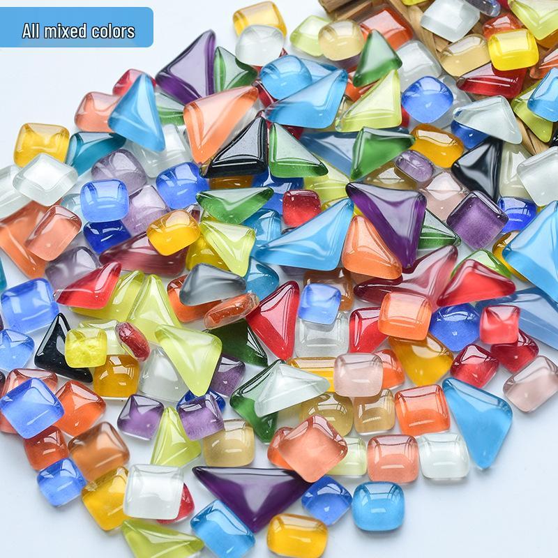 DIY Kreative Mosaik Glasscherben Aufkleber für Handgemachte Dekoration