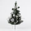 Mini Artificial Christmas Tree with Lights: 30cm/40cm Tabletop Decoration with Ornaments
