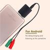 Channel Virtual Voice Sound Card Real Time Listener Audio Adapter For Android