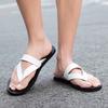 Fashion Gladiator New Men Slippers Outside Indoor Beach Style Non-slip Soft Light Summer Fashion Casual Sandals Flat With Plus Size