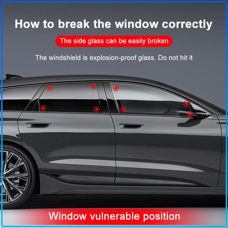 Multifunctional Car Safety Hammer Emergency Window Breaker Safety Supplies For Volvo XC60 XC90 S60 S80 S40 V40 V60 V70 V50 XC70