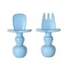 Food-Grade Silicone Baby Spoon - Teething-Friendly Tableware for 6-Month-Olds
