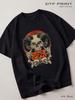 Dance With The Dead Black T-Shirt, Electronic Back In
