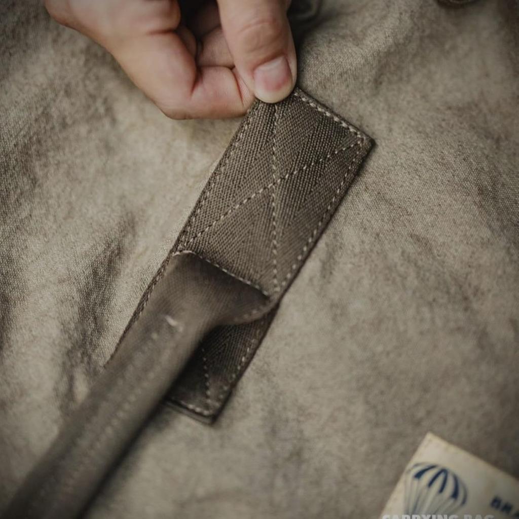 Militär Seesack Schulter American Vintage und Sea Barrack Reiseausrüstung Tasche [Tsutaeru] Tasche, Khaki/Retro-Design, Tasche, Lässig, Canvas, Herren Damen, Tasche,