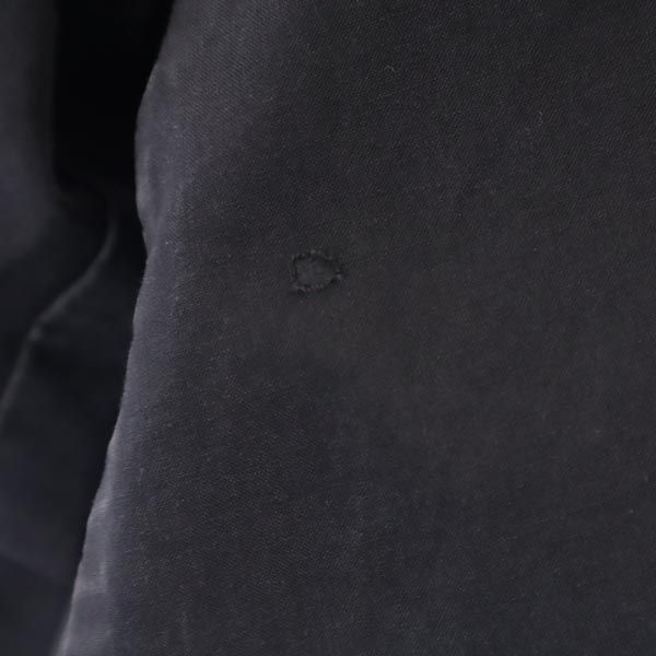 HERMES Chester coat black Men's Used