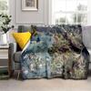 Coperta con Stampa 3D di Lupo Gioco W-Witcher Coperte da Divano per Letti Morbida Calda Coperta Plaid Lupi che Corrono Coperta da Lancio Coperta in Flanella