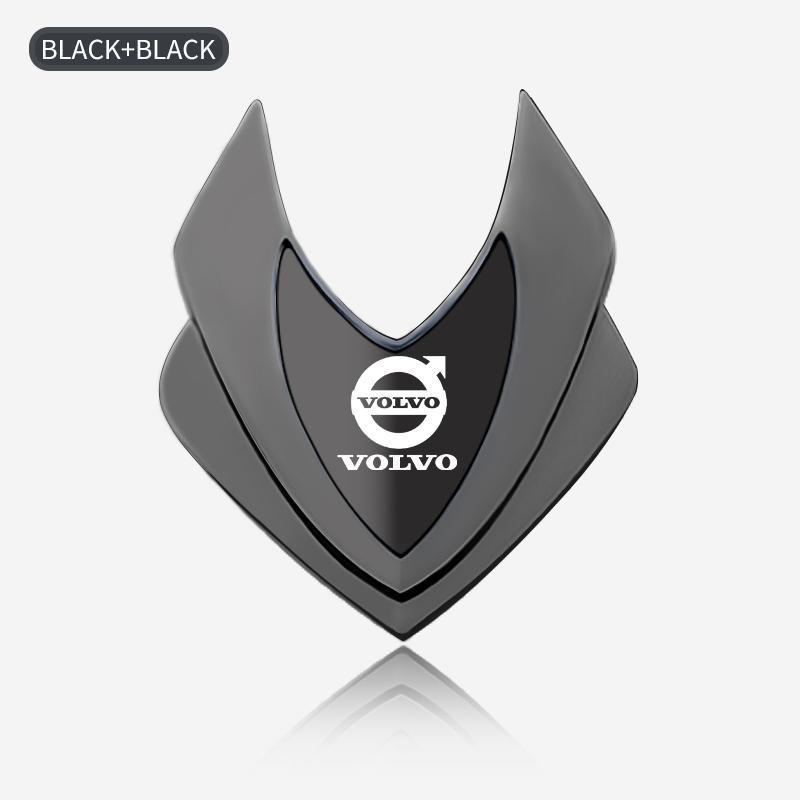3D Metal Car Side Fender Trunk Body Emblem Badge Sticker for Volvo XC60 S90 XC90 S60 XC40 V60 V90 S40 Volvo EX30 C40 Accessories