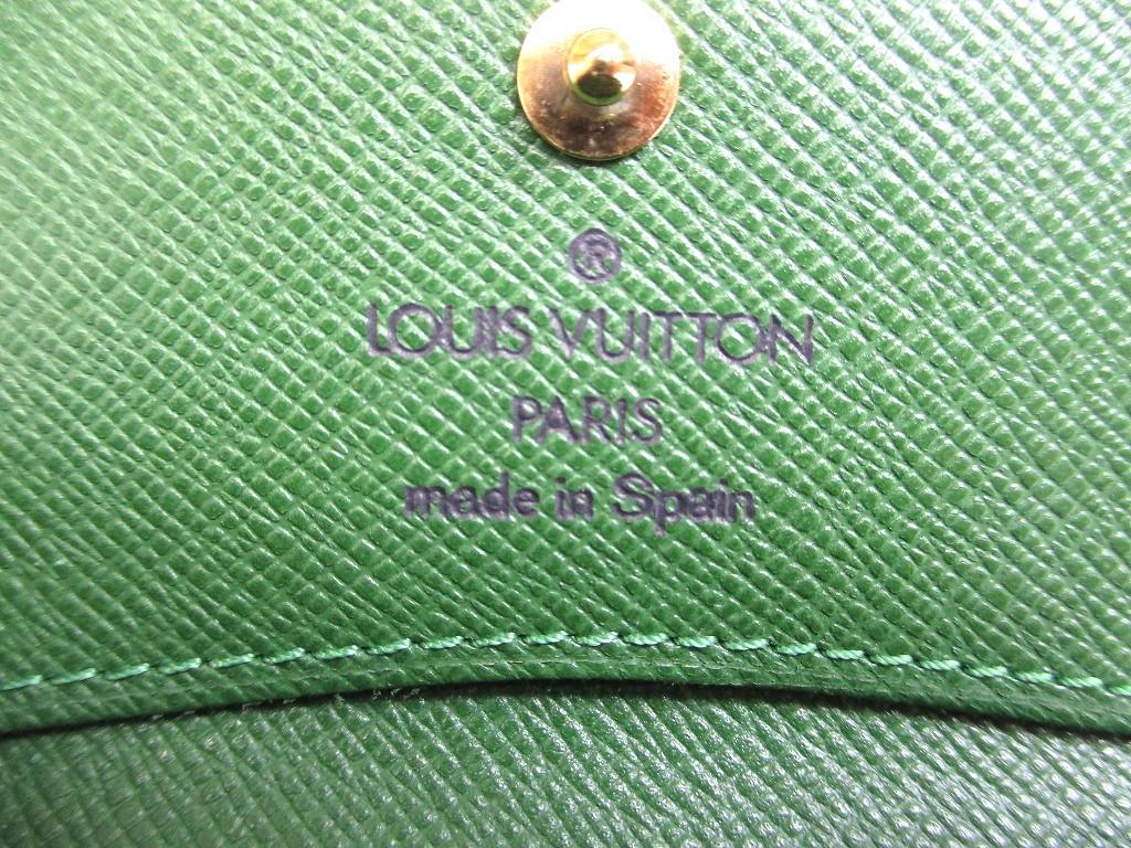 Authentic LOUIS VUITTON Epi Green Leather Coin Purse #a968  Pre-owned