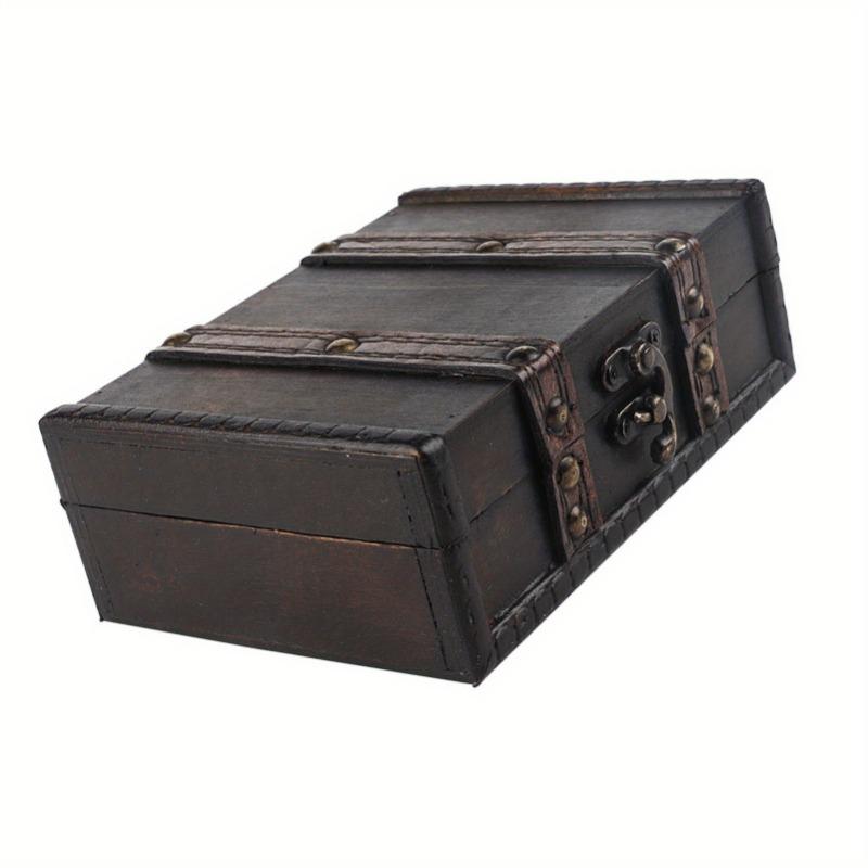 Vintage Wooden Storage Box Jewelry Organizer Display Box Desktop Ornaments for Storing Jewelry Bracelet Earrings Necklace