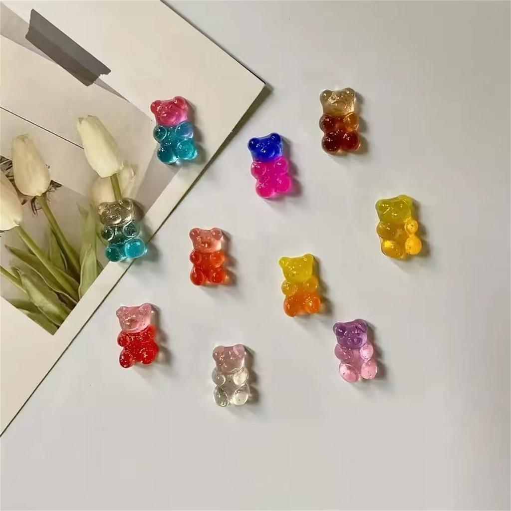 10Pcs Bear Fridge Magnets Bear Fridge Magnets Creative Refrigerator Magnets Garage Door Magnets Stickers for Whiteboard