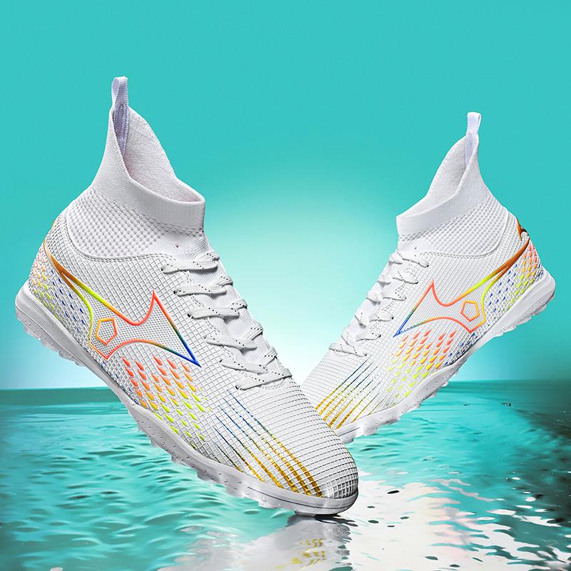 Indoor Men Soccer Shoes Professional Fast Unisex Football Field Boots Non-Slip Training Football Shoes Comfortable Sneaker Match
