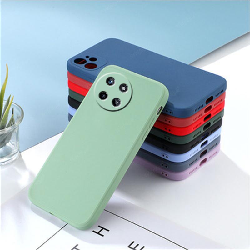 For Cover OPPO Realme 11 Case For OPPO Realme 11 Capas Phone Back Liquid Silicone Shockproof TPU Soft Cover Realme 11 4G Fundas