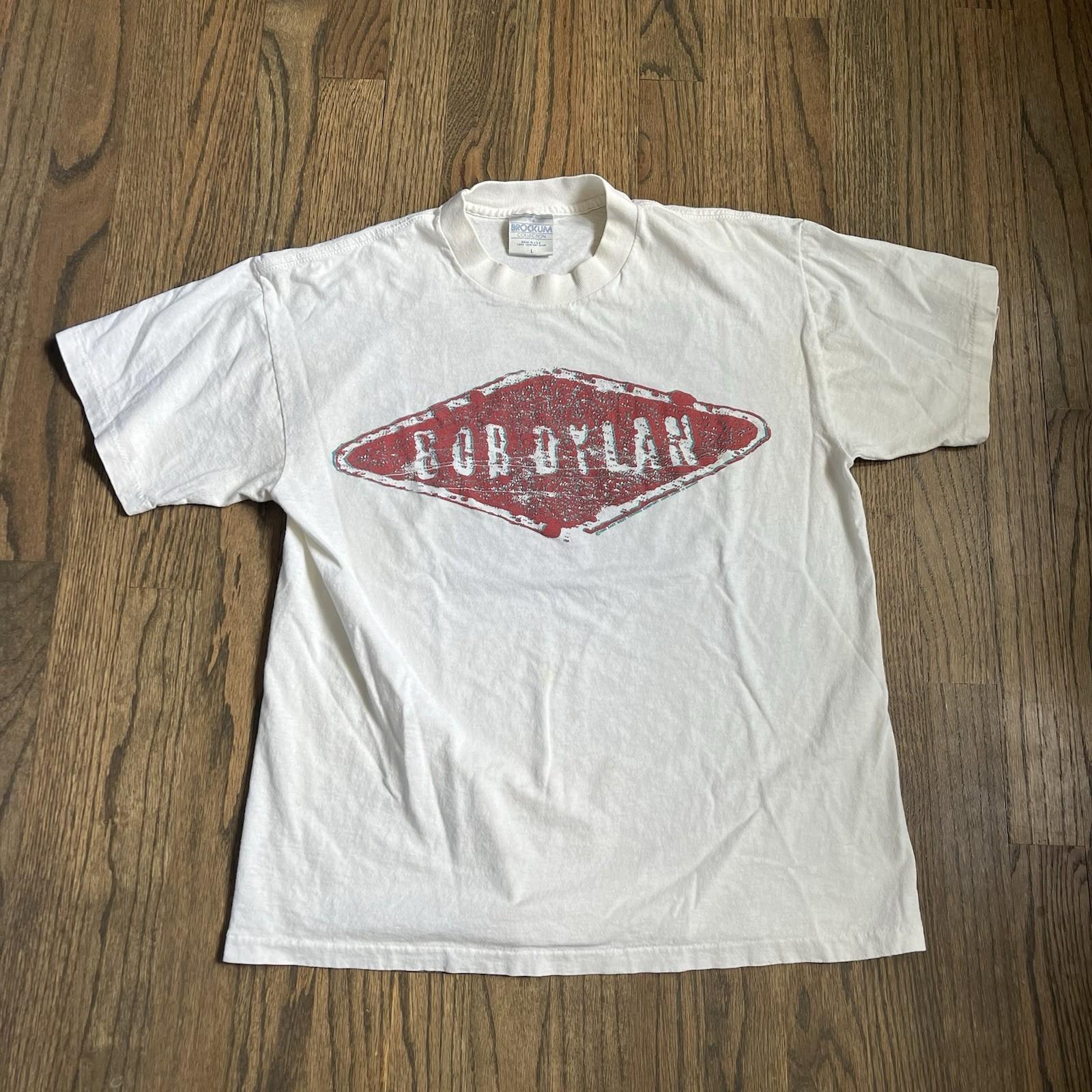Vintage 80s Bob Dylan Subterranean Homesick Blues Band Tee  Sz L Unisex T-Shirt XXXXL