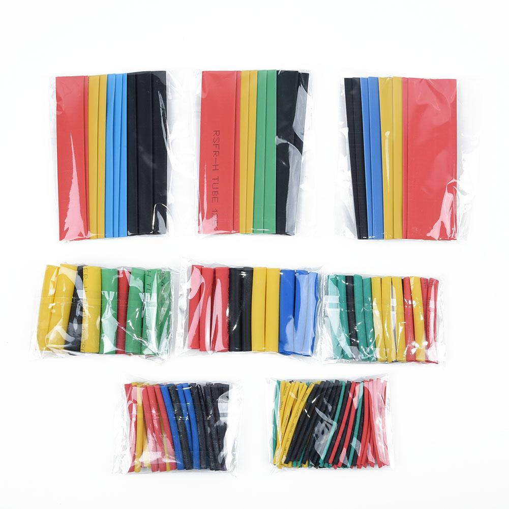 164pcs Heat Shrink Tubing Insulation Shrinkable Flame retardant Household
