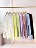 Women's Loose Tencel Long-Sleeve Tee: Soft, Skin-Friendly, and Comfortable for Spring, Summer, Autumn