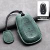 Leather Car Key Case Cover Protective Shell For Chevrolet Chevy Malibu Camaro Cruze Traverse Spark Equinox Sonic Volt Keychain