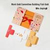 Luxury Christmas Countdown Calendar: 24 Empty Boxes for Surprises